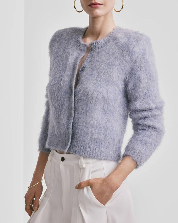 Hairy Knit Jacket