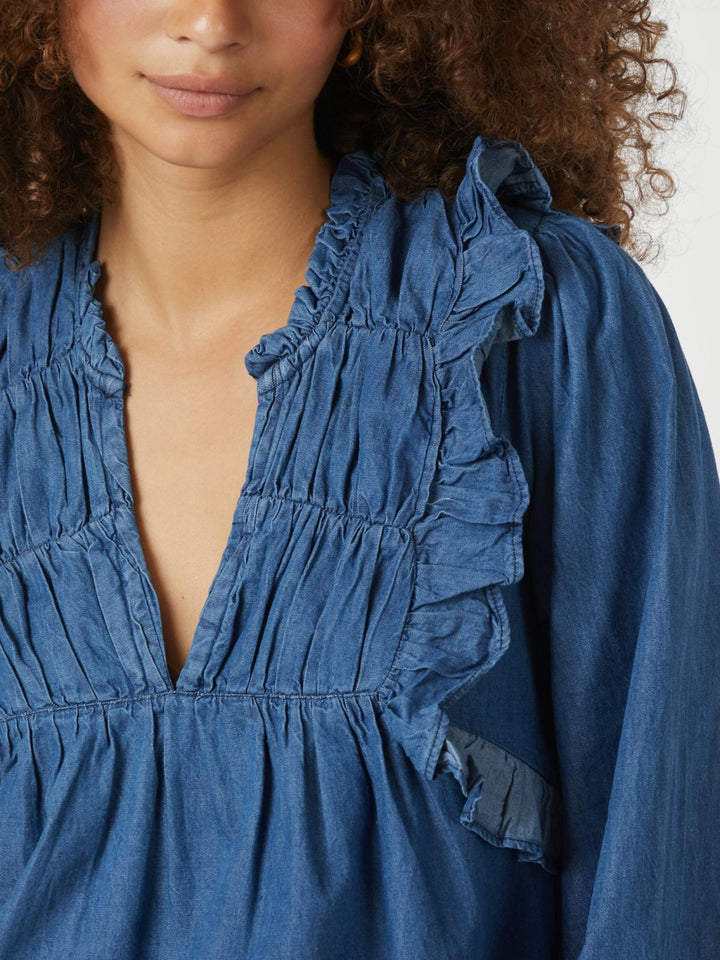 Janis Denim Blouse