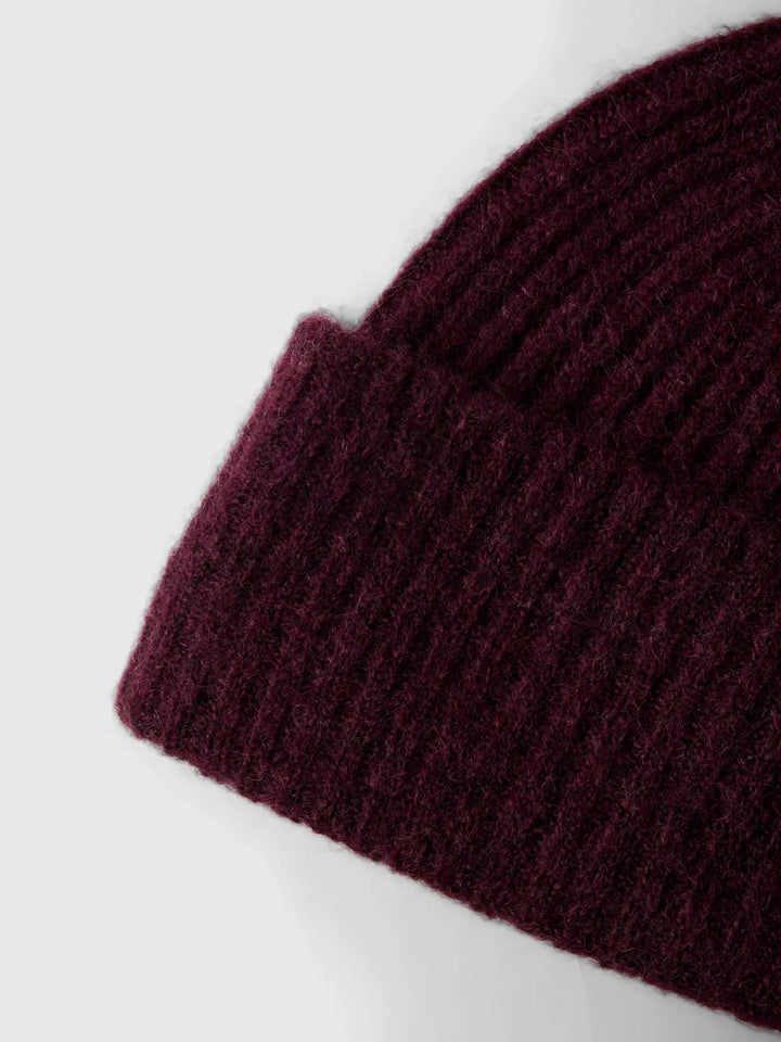 Lulu Wool Blend Knit Beanie