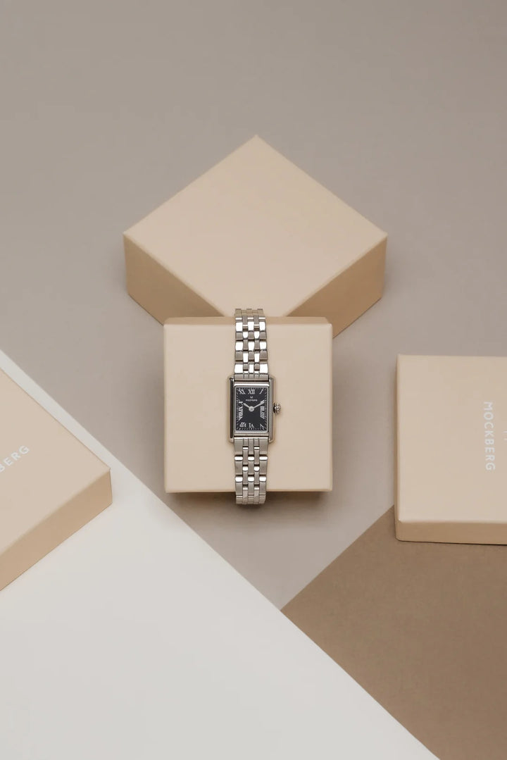 Timeless Stål / Sort 18x22mm