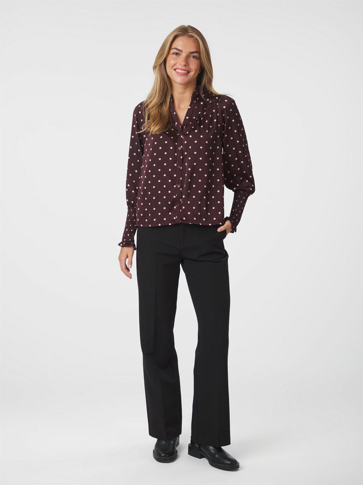Camisa Dot Blouse