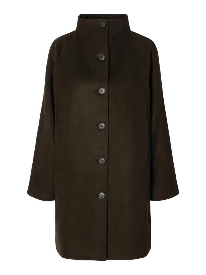 SLFVINNI WOOL BLEND COAT