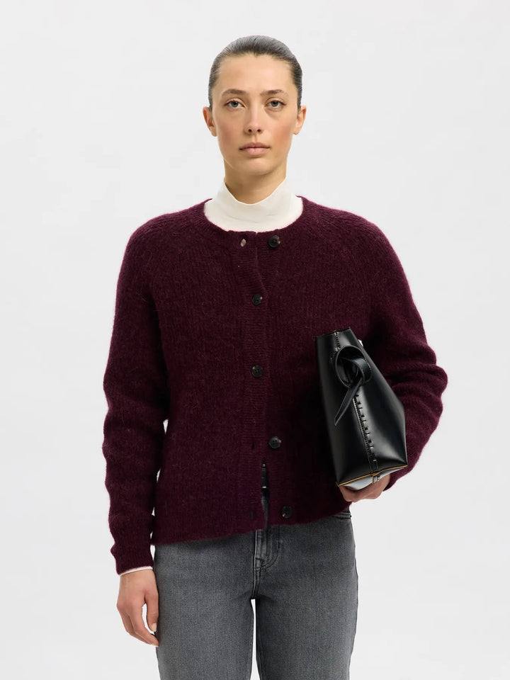 LULU KNIT SHORT CARDIGAN