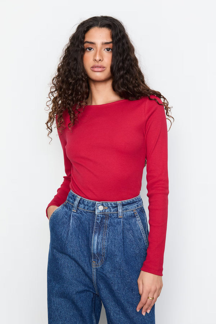Petronella Rib Boatneck