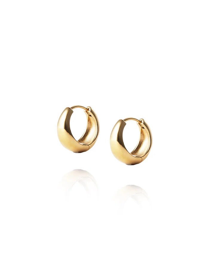 Bold Hoops Gold Medium