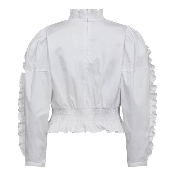 Sanna ruffel smock blouse