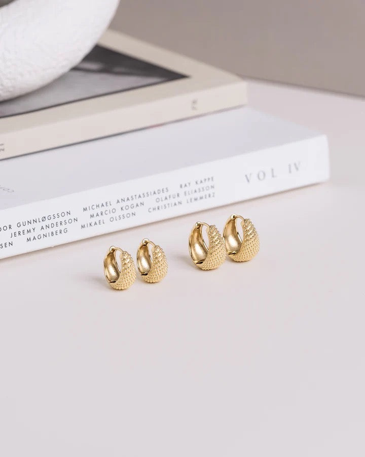 Honey Hoops Gold Large