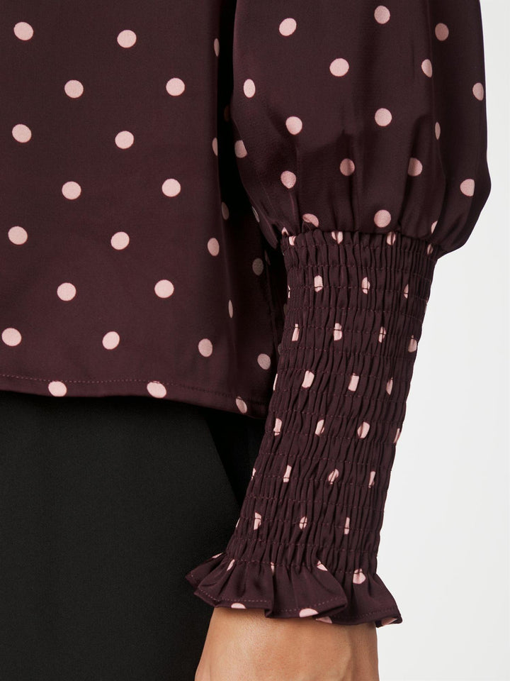 Camisa Dot Blouse