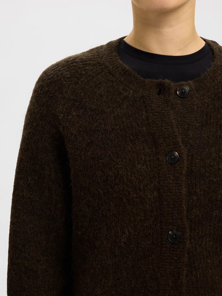 LULU KNIT SHORT CARDIGAN