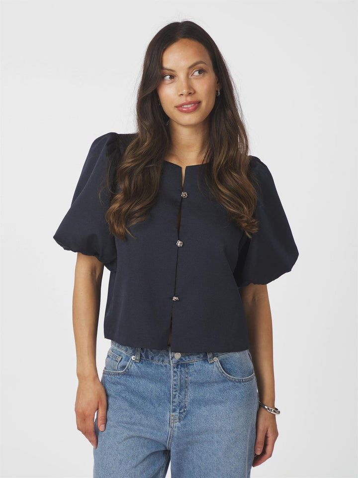 Aisa Dull Satin Blouse