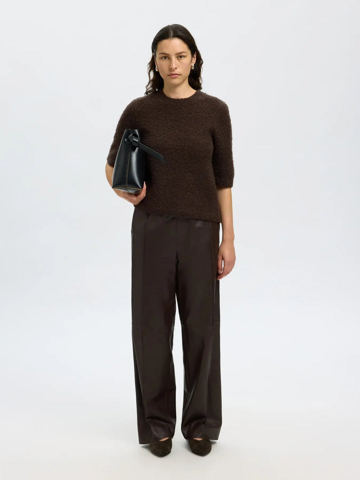 SLFLELOU 2/4 KNIT O-NECK