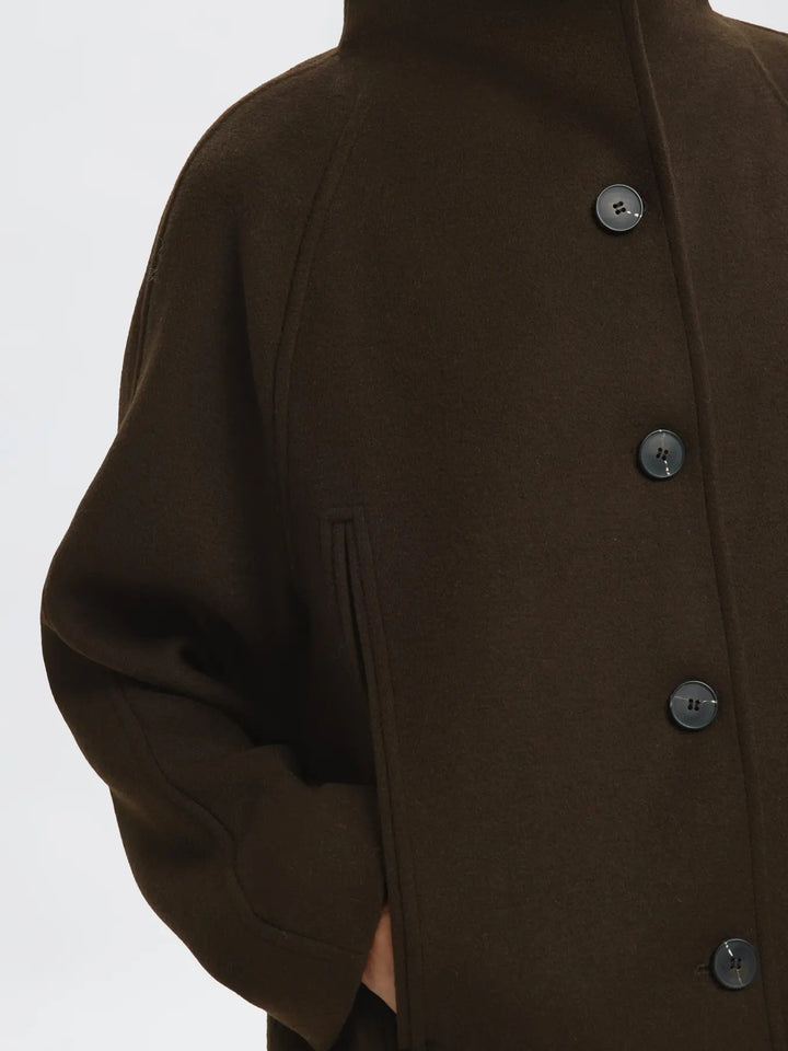SLFVINNI WOOL BLEND COAT