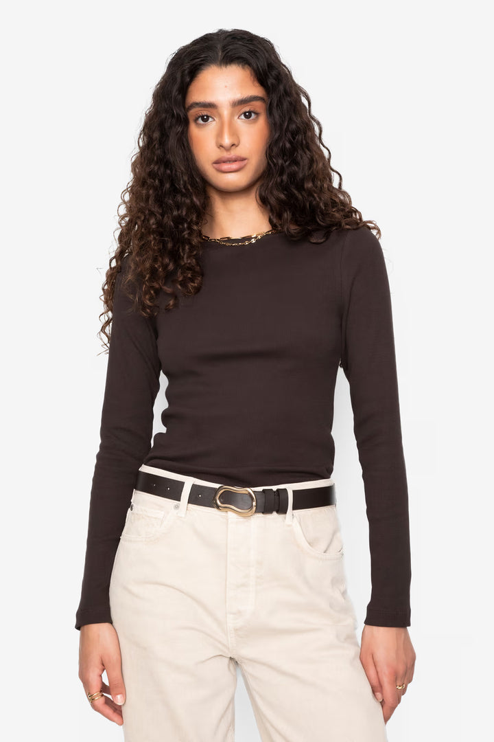 Petronella Rib Boatneck