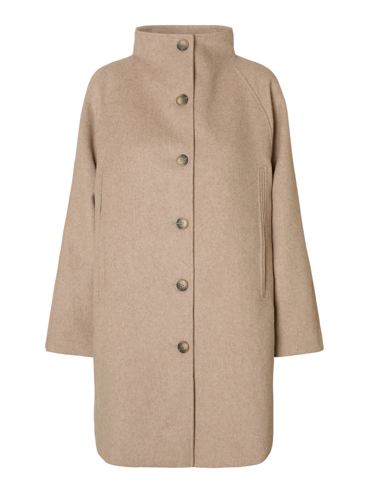 SLFVINNI WOOL BLEND COAT