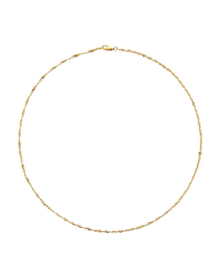 Twirl Necklace Gold