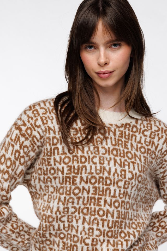 Lykke Bokstav genser