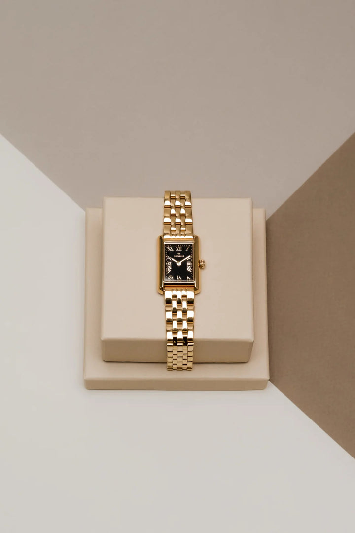 Timeless Gullfarget stål/Sort