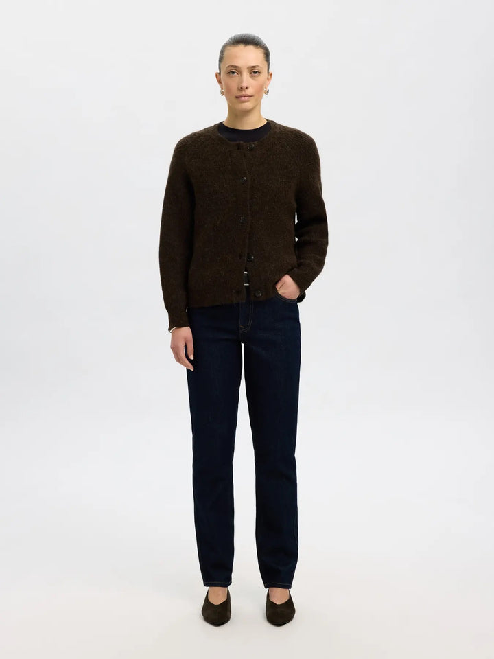 LULU KNIT SHORT CARDIGAN