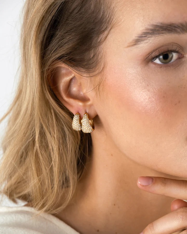 Treasure Hoops Gold Medium