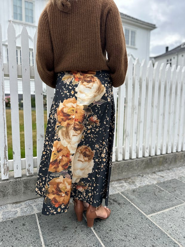 Tailored Satin Skirt