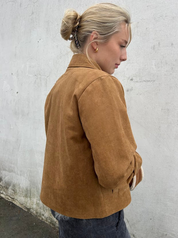 Nilo Faux Suede Jacket