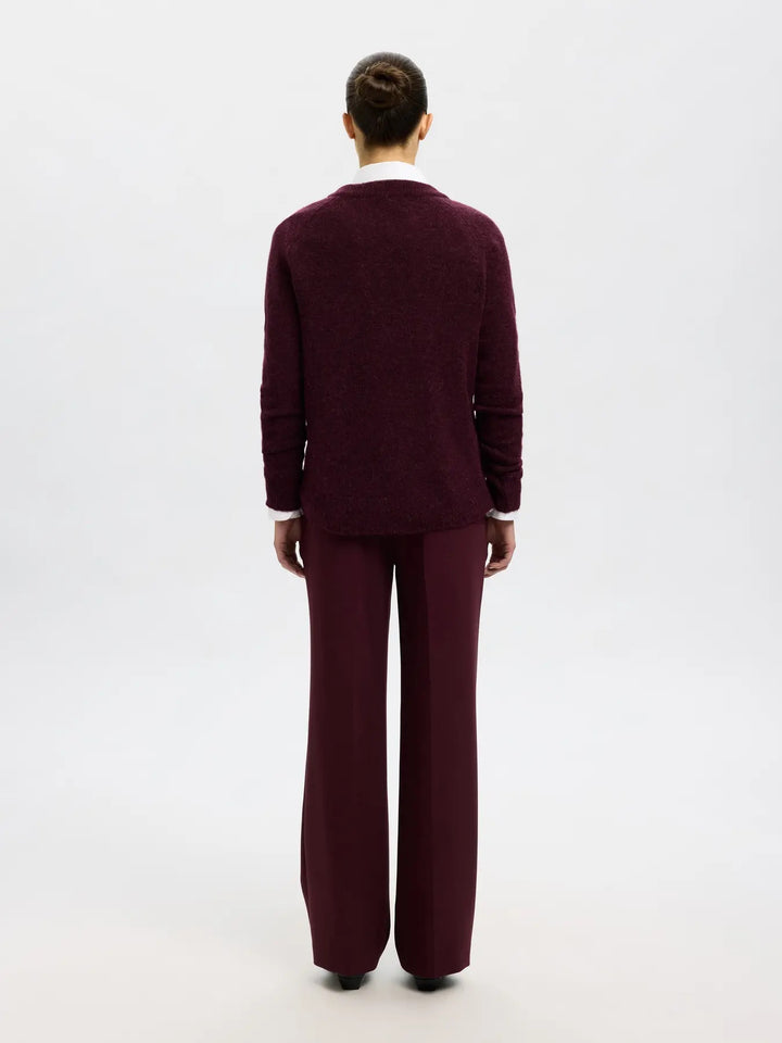 SLFLULU LS KNIT O-NECK