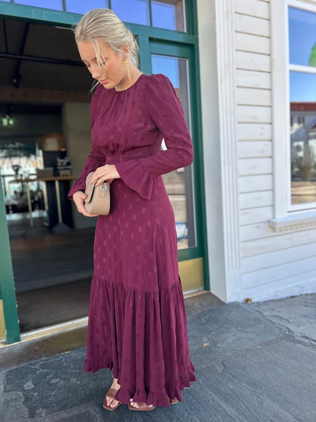 Viscose Flounce Dress