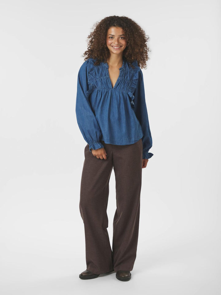 Janis Denim Blouse