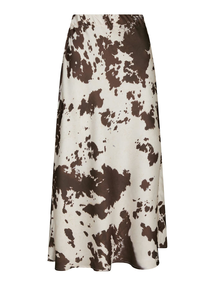 Viso Cow Print Skirt