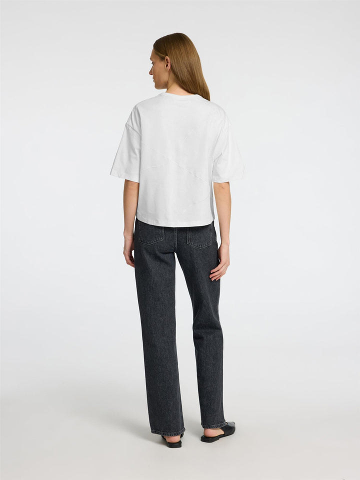 Penny embroidered tee