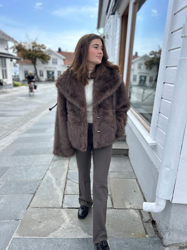 Stephanie Faux Fur Jacket