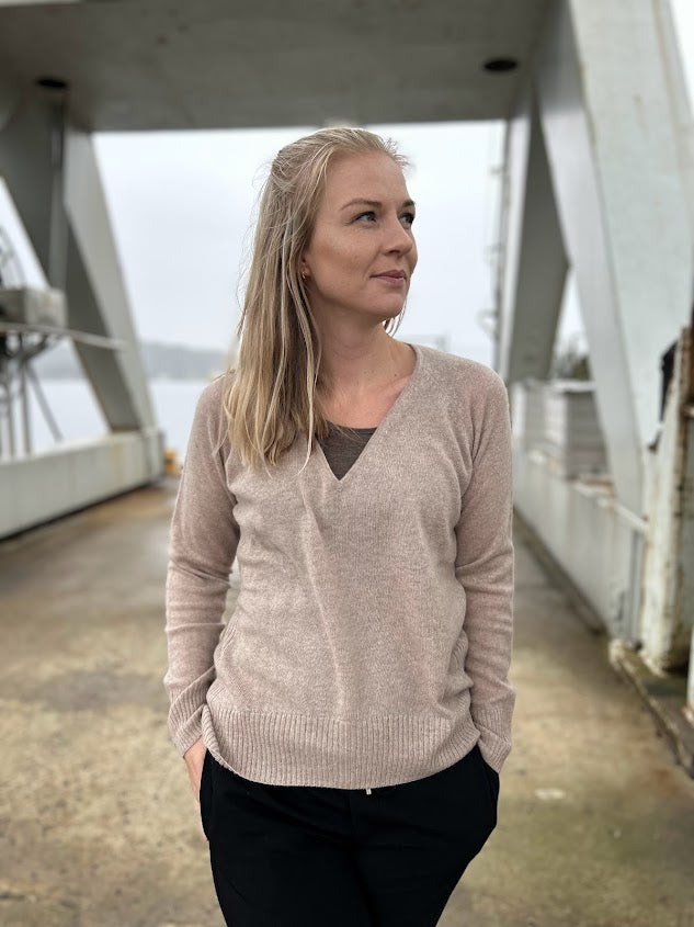 Lukka V-neck Cashmere