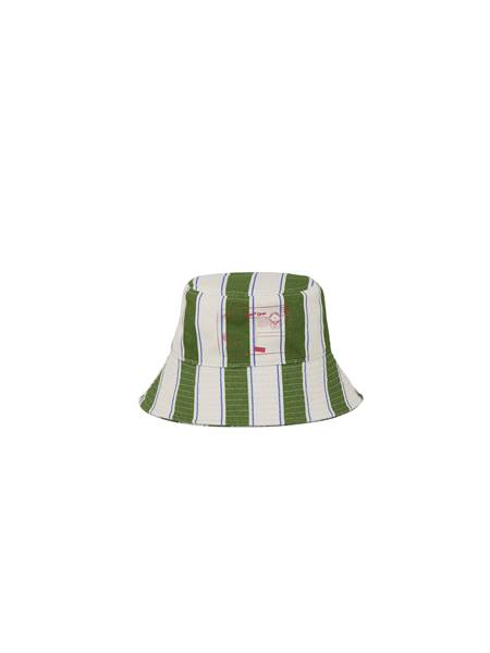 Stripie Canvas Bucket Hat