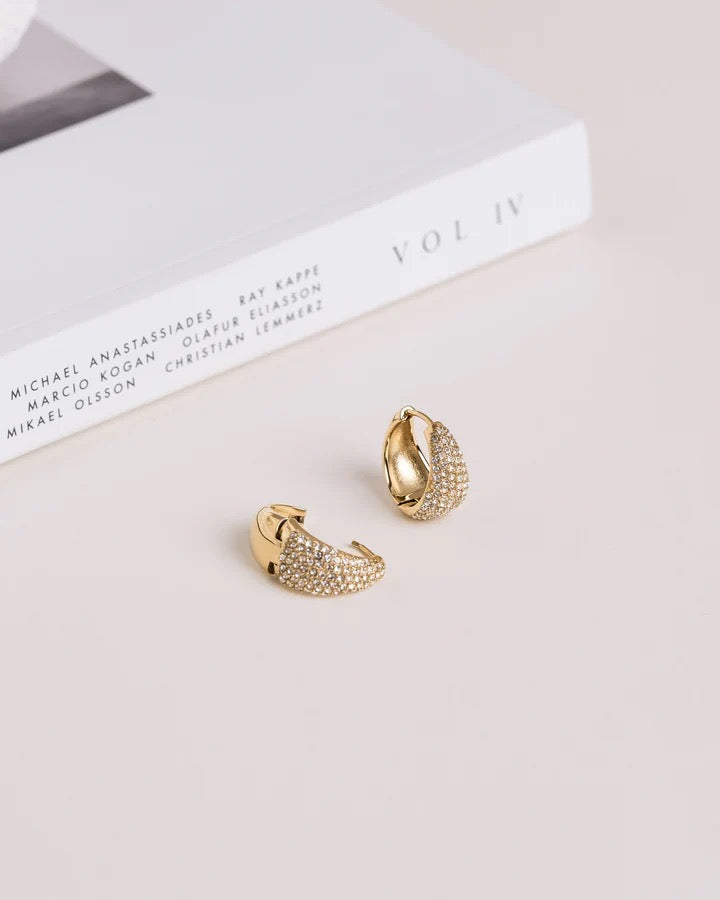 Treasure Hoops Gold Medium