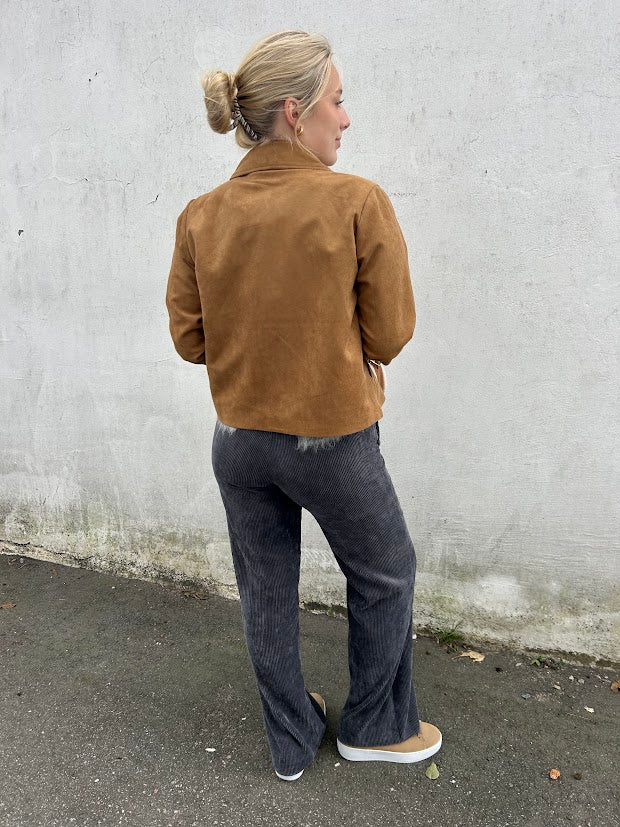 Nilo Faux Suede Jacket