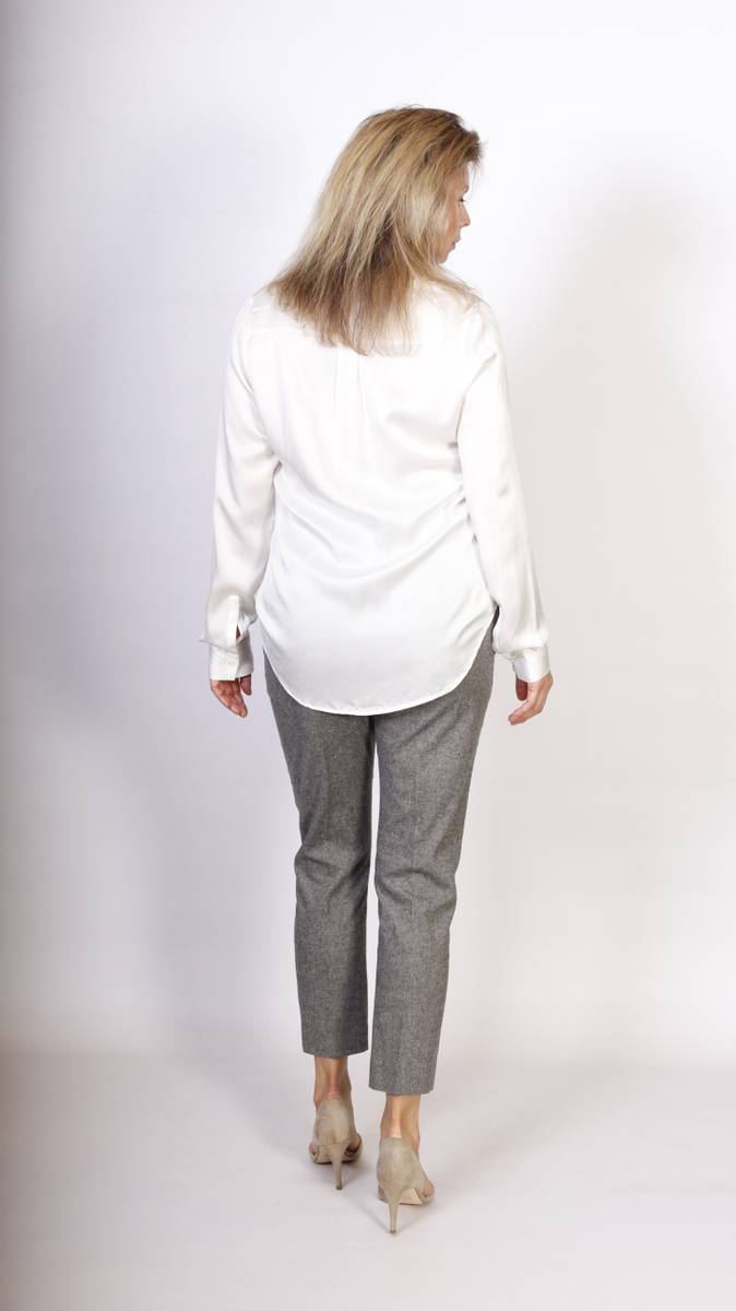 Classic silke skjorte