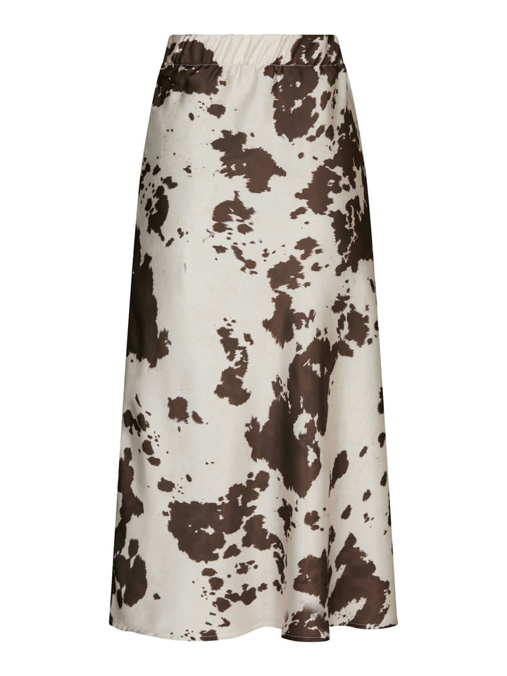 Viso Cow Print Skirt