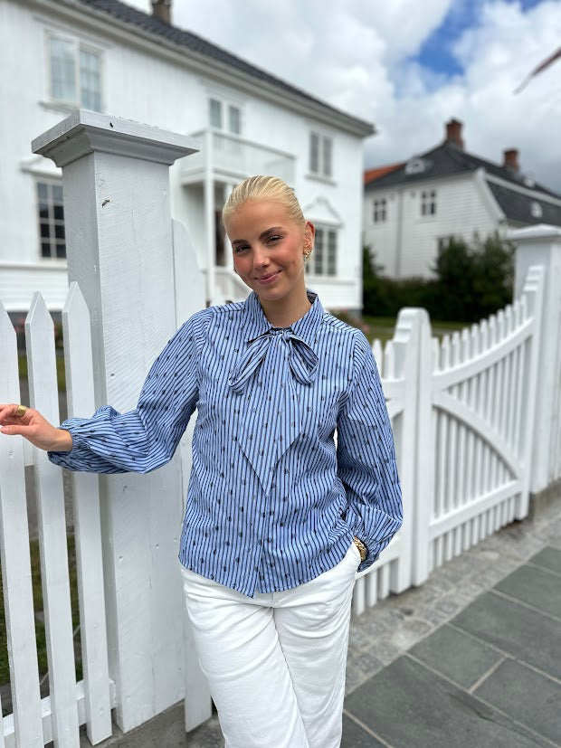 Trixie Dot Bow Shirt