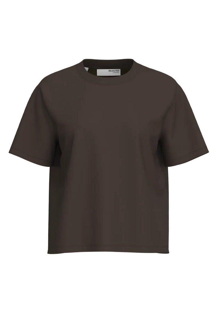 SLFESSENTIAL SS BOXY TEE