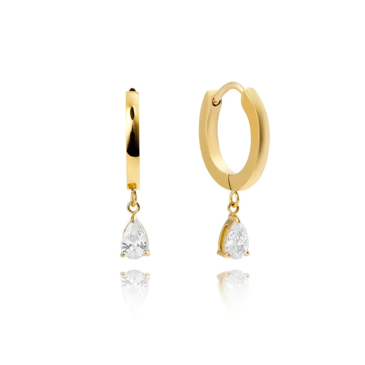 Belle Gold Hoops