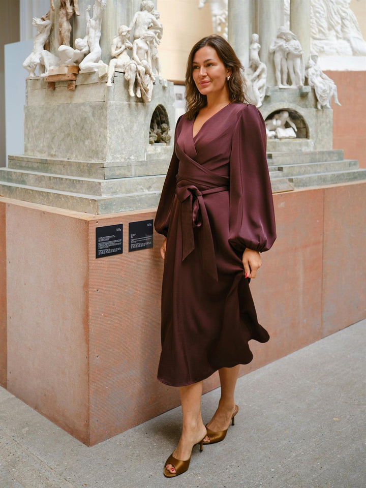 Rimini Heavy Sateen Dress