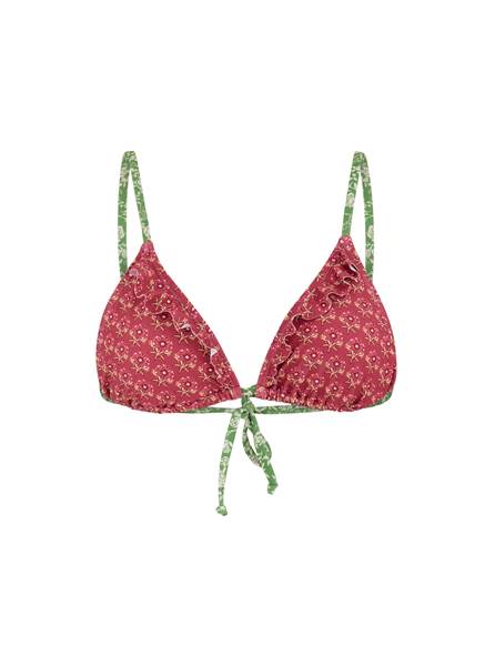 Bloflora Bella Frill Bikini Top