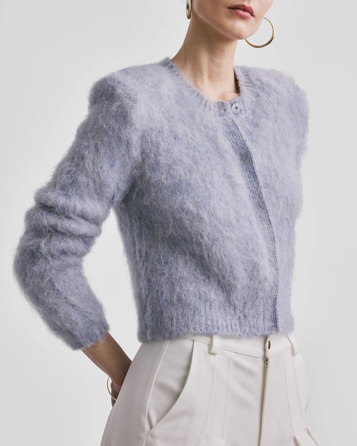 Hairy Knit Jacket
