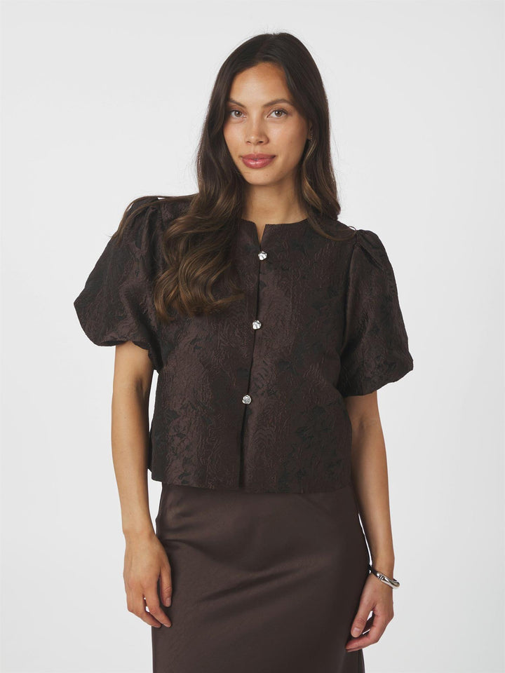 Aisa Brocade Blouse