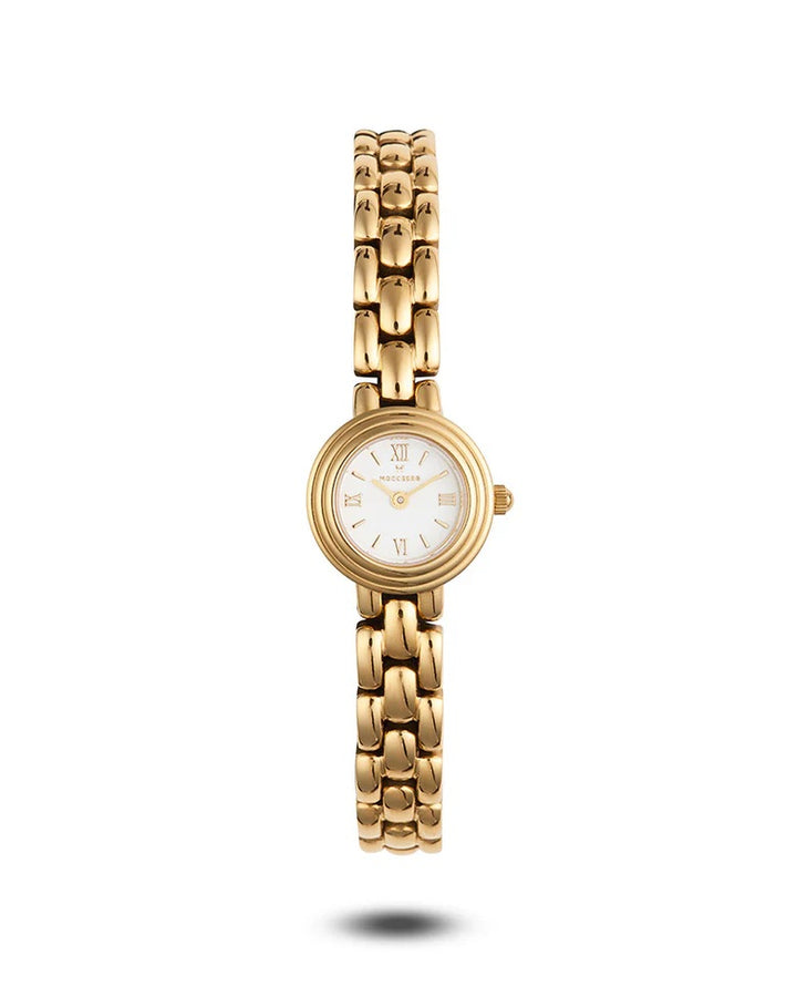 Antique Sølvfarget / Hvit 19mm