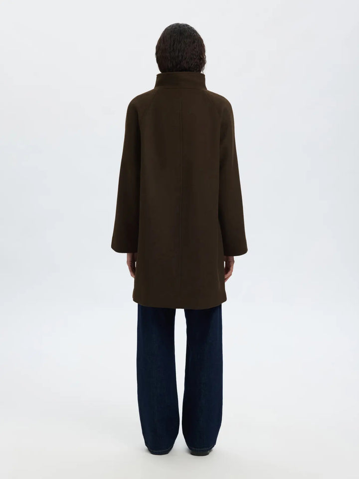 SLFVINNI WOOL BLEND COAT