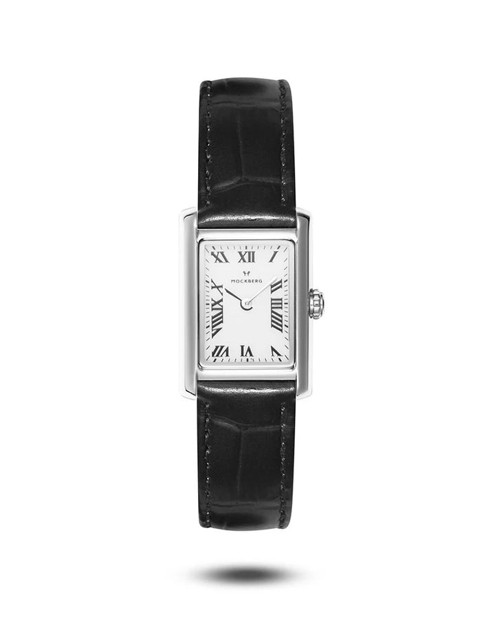 Timeless Black Leather 19x28 mm