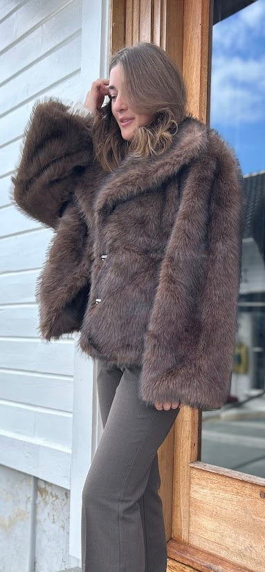 Stephanie Faux Fur Jacket