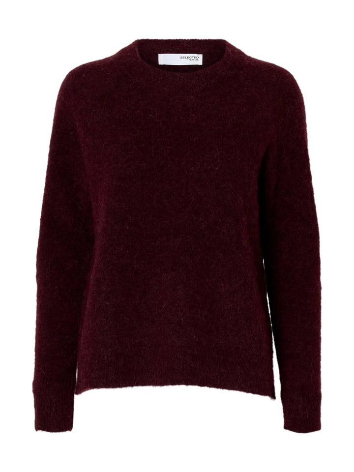 SLFLULU LS KNIT O-NECK