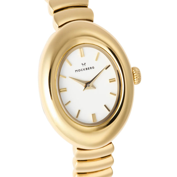 Belle Oval Gold Watch
